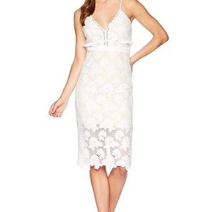Bardot Vienna White Lace Dress